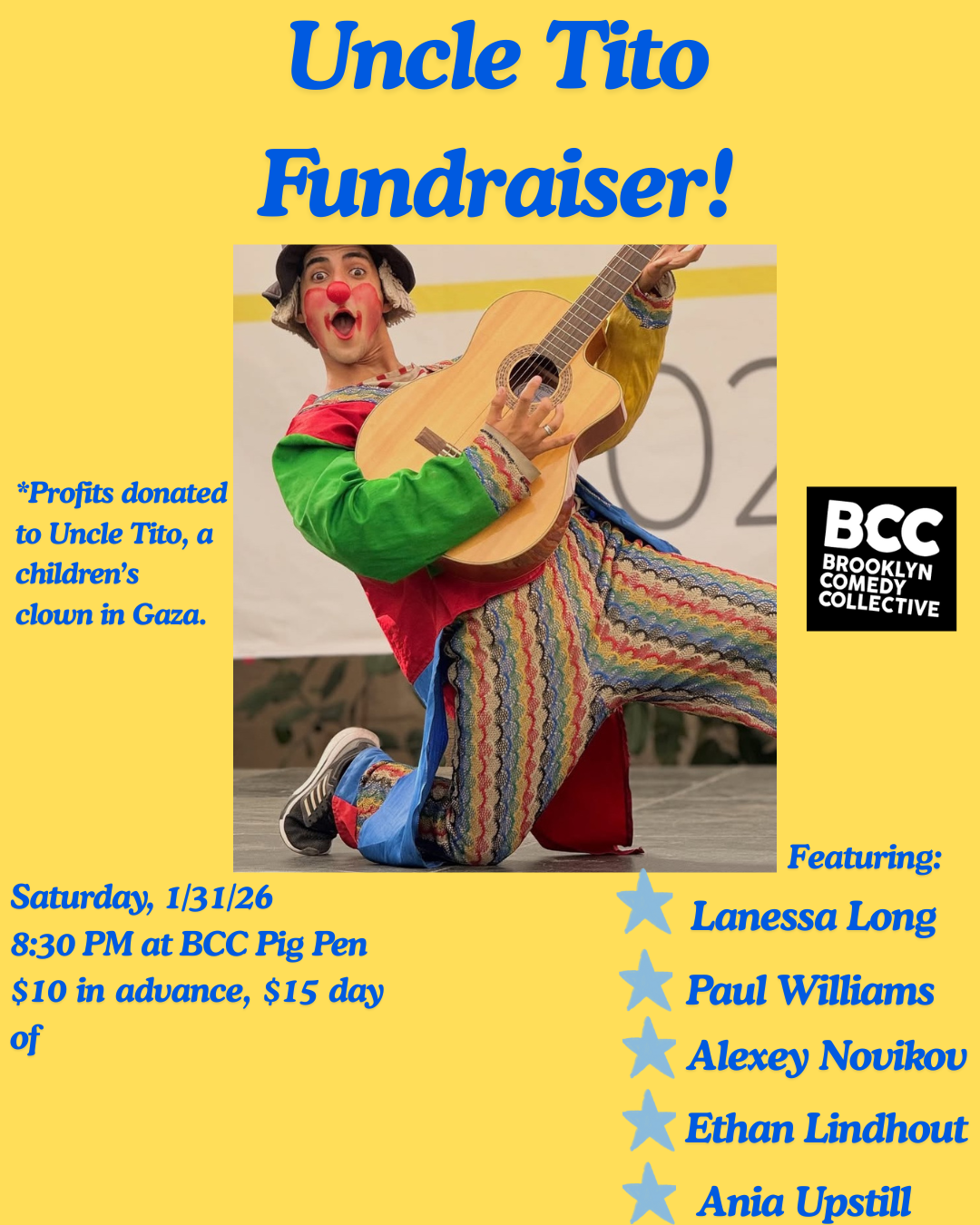 Uncle Tito Fundraiser Clown Show!
