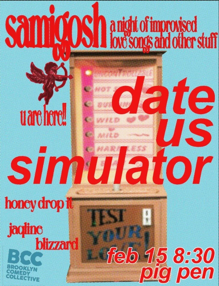 Date Us Simulator: An Improvised Musical Dating Show!