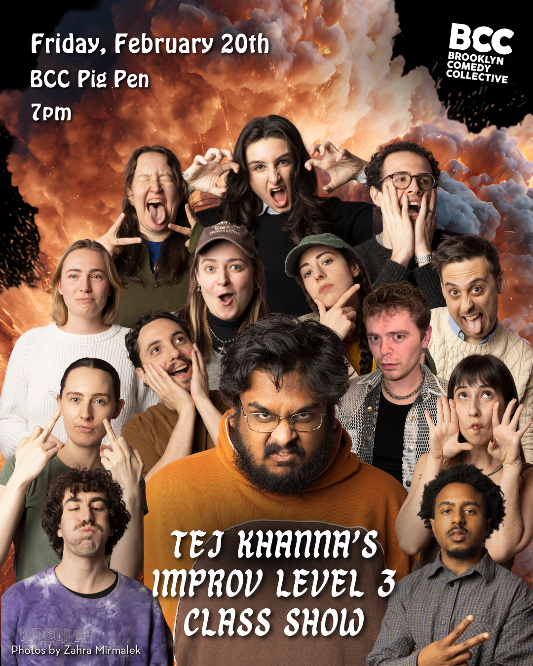 Tej Khanna's Improv Level 3 Class Show