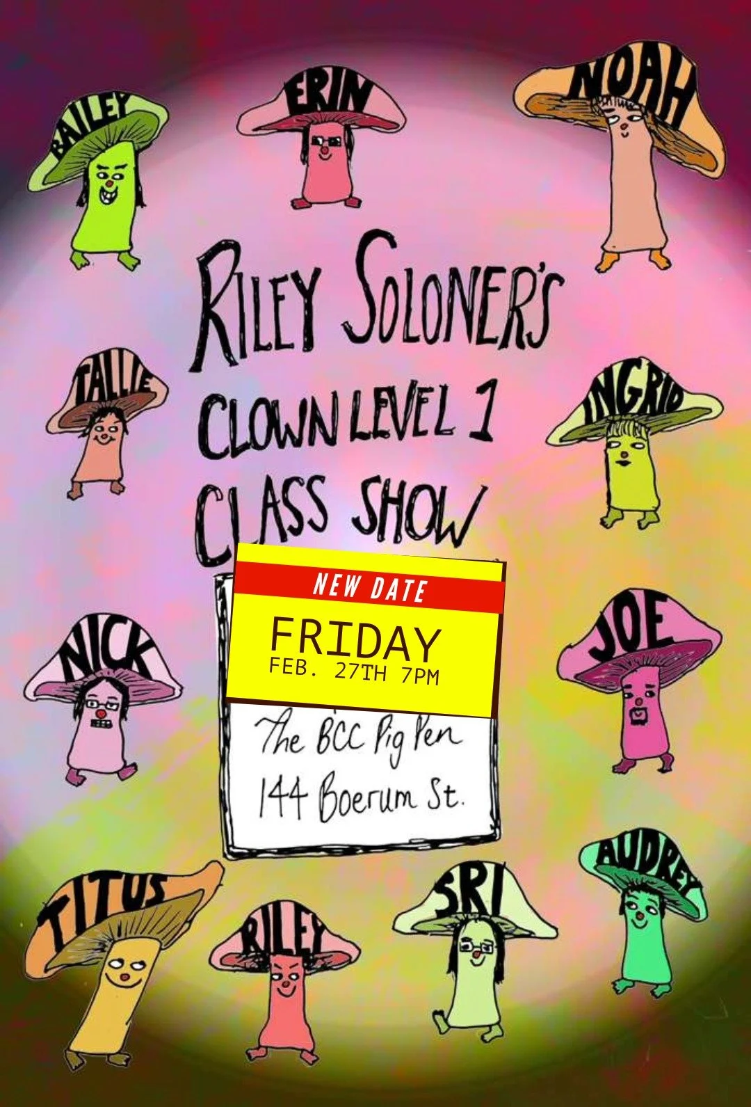 Riley Soloner's Clown Level 1 Class Show (Saturday Section)