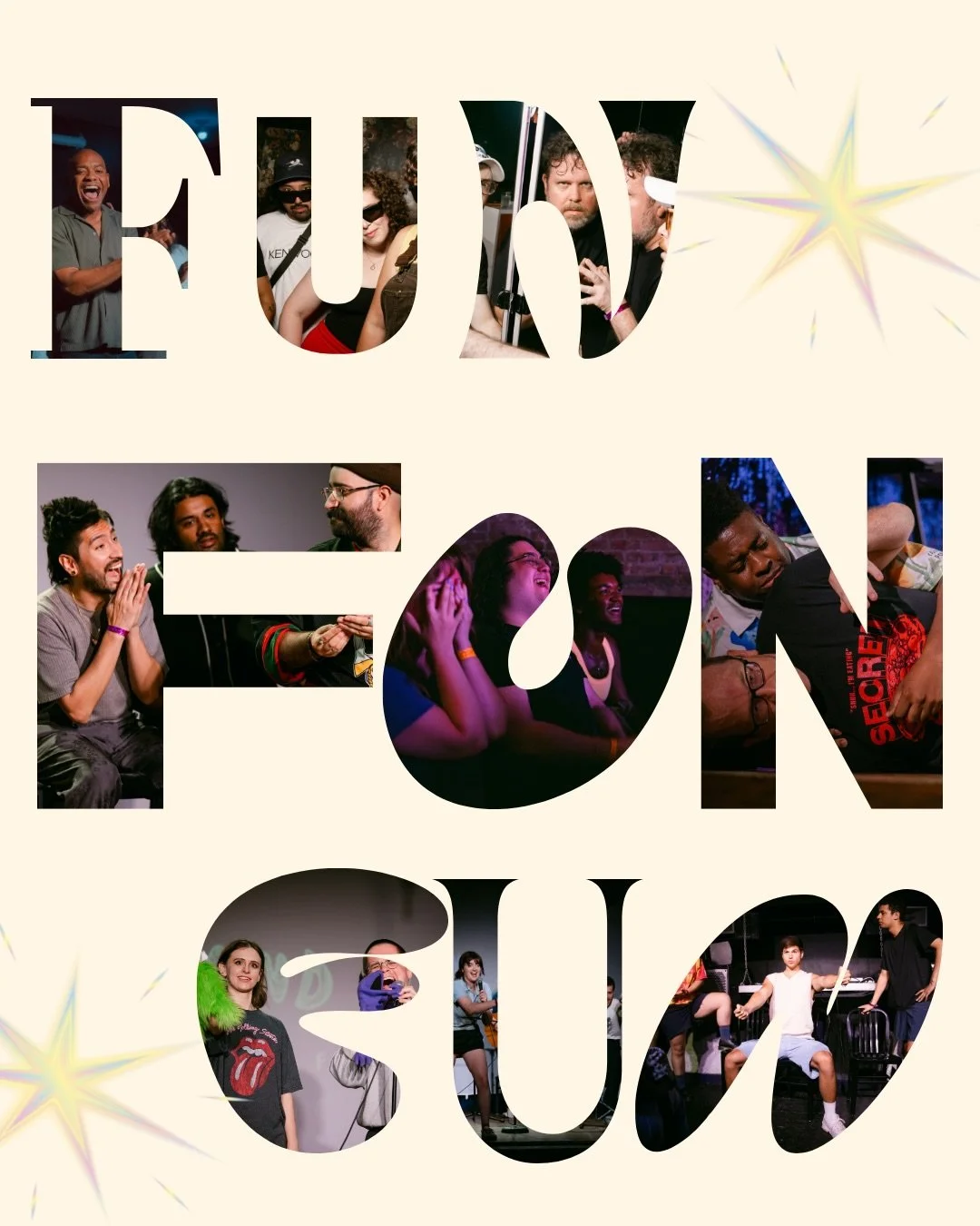 ⭐️FUN AND DUMB IMPROV FEST '26
⭐️ JULY 9-12th
⭐️ SUBMISSIONS NOW OPEN UNTIL MARCH 9th EOD

💫 SUBMIT YOUR TEAM NOW 

💖 COME HAVE FUN!!!! 😁⭐️☺️

#fad #comedyfestival #submit #brooklynevents #donnasummer