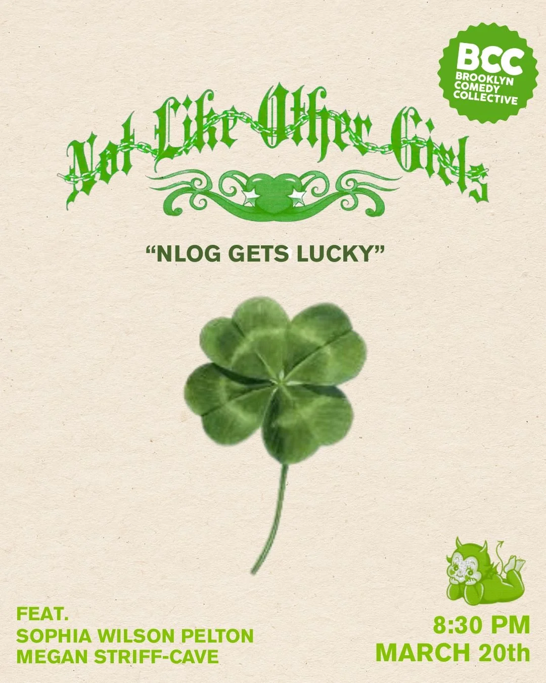 Not Like Other Girls Improv: NLOG Gets Lucky