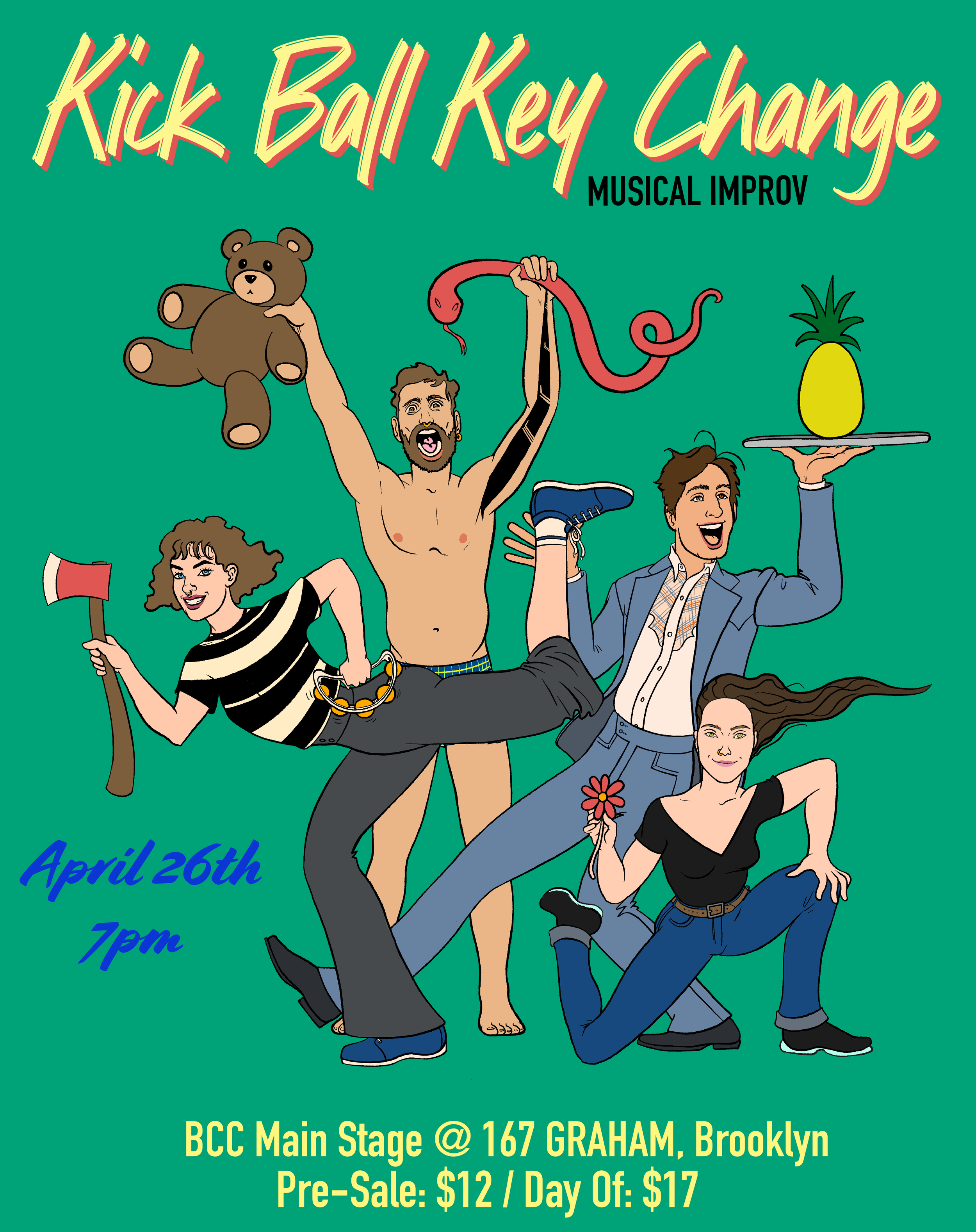 Kick Ball Key Change