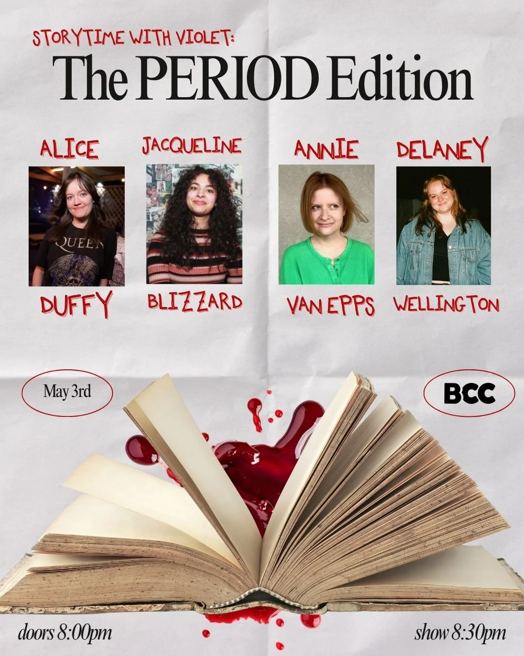 Storytime With Violet: PERIOD Edition
