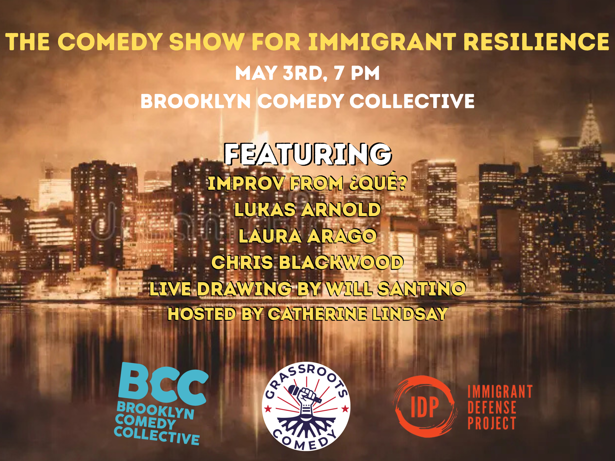 The Comedy Show for Immigrant Resilience