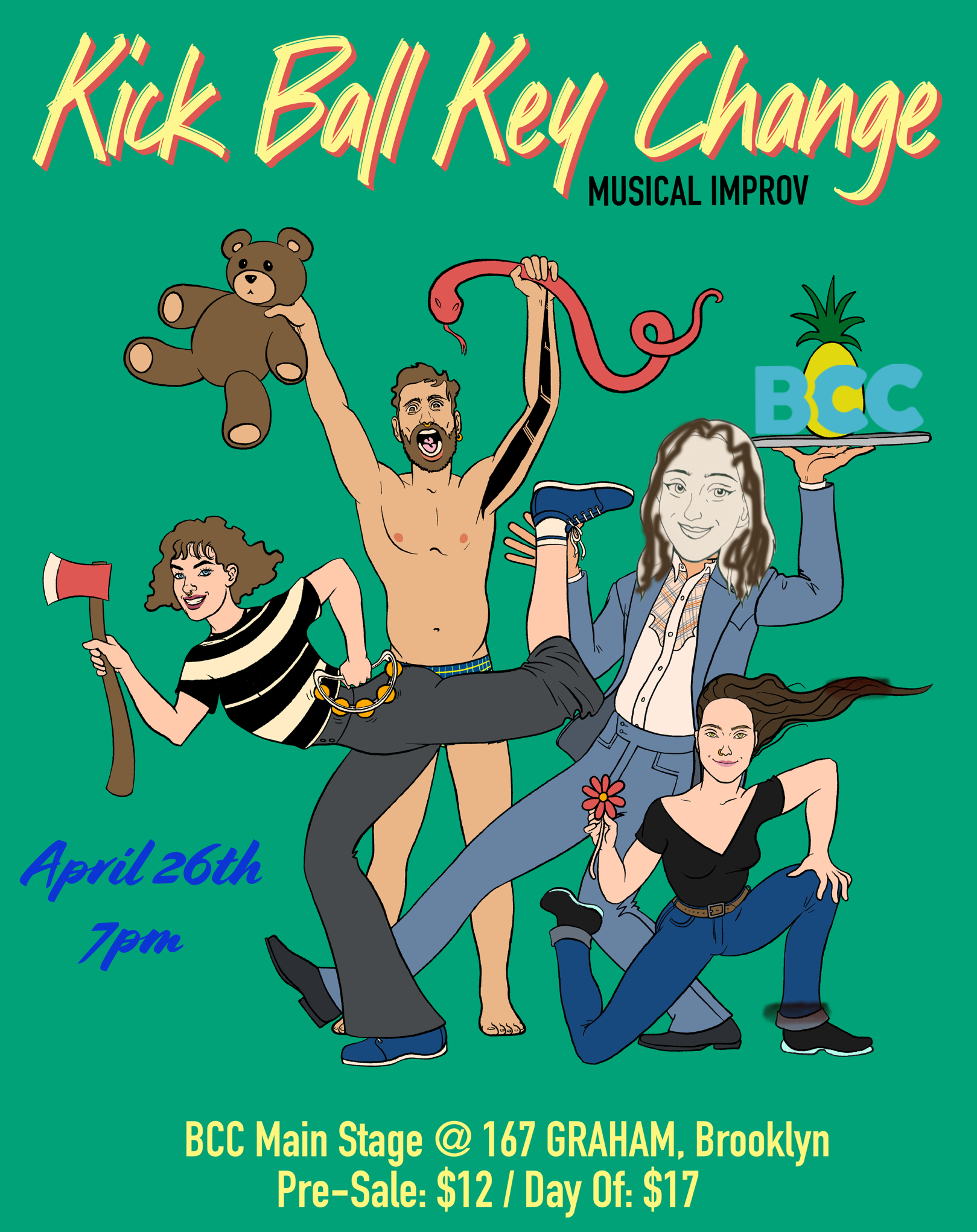 Kick Ball Key Change