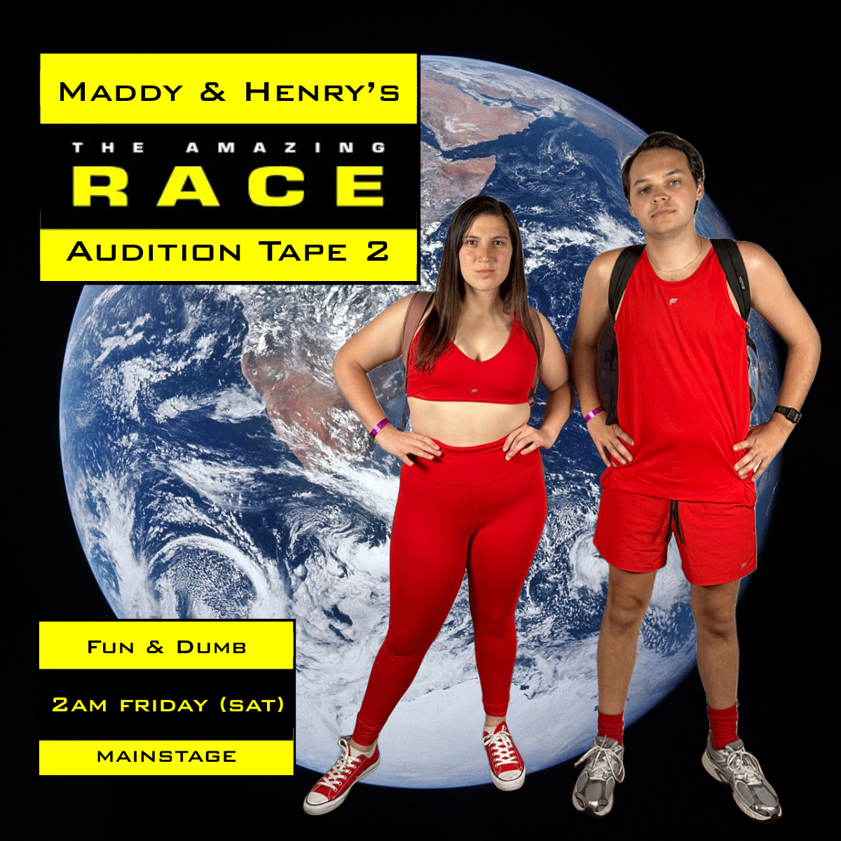 Maddy and Henry's Amazing Race Audition Tape