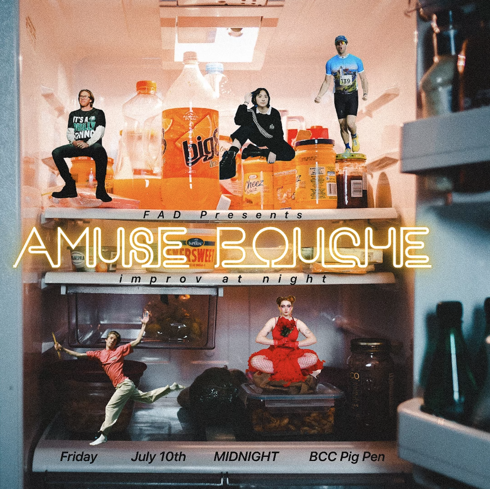 Amuse Bouche: Improv in the Dark