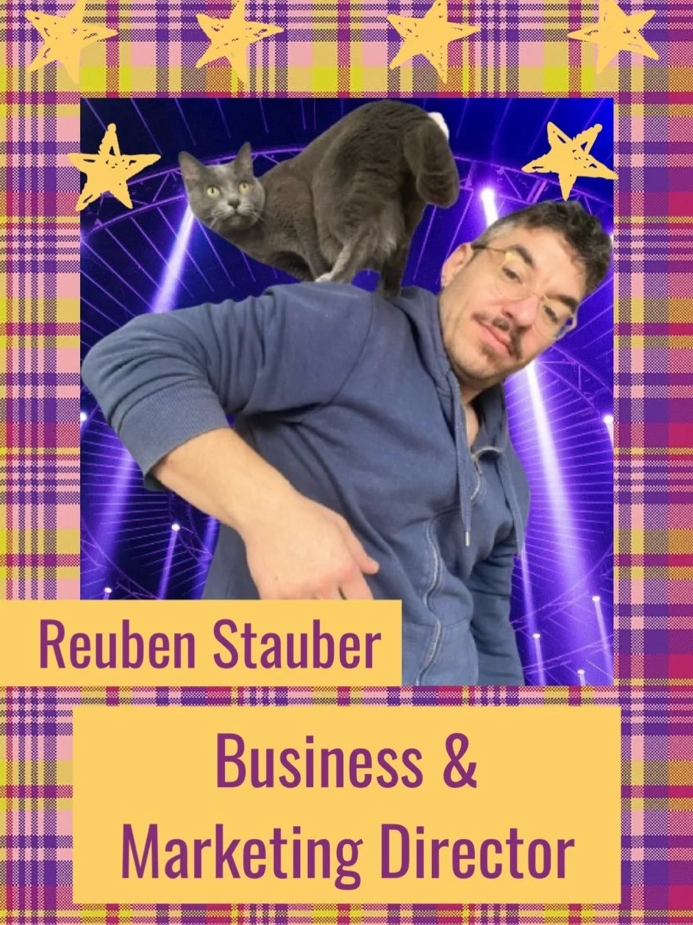 Please welcome our new Business and Marketing Director Reuben Stauber!