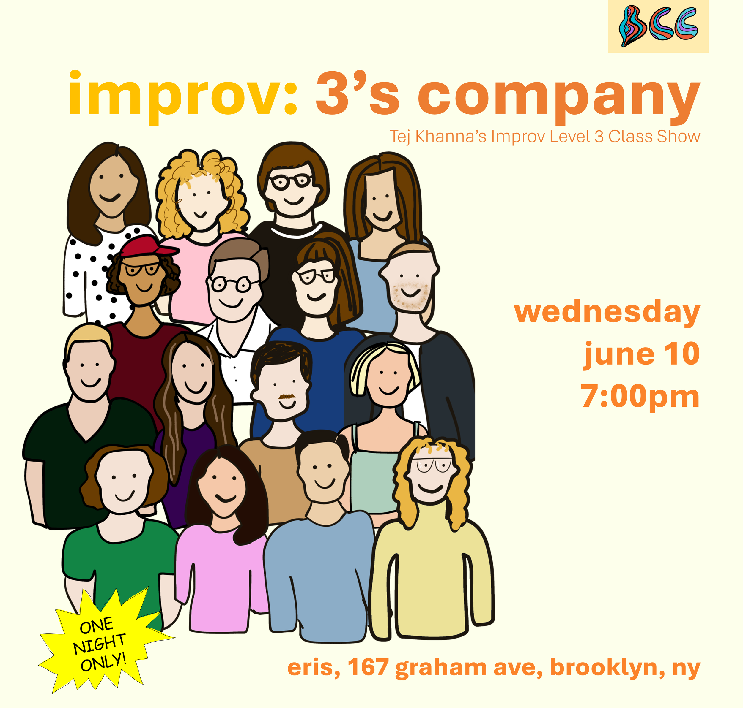 Tej Khanna's Improv Level 3 Class Show