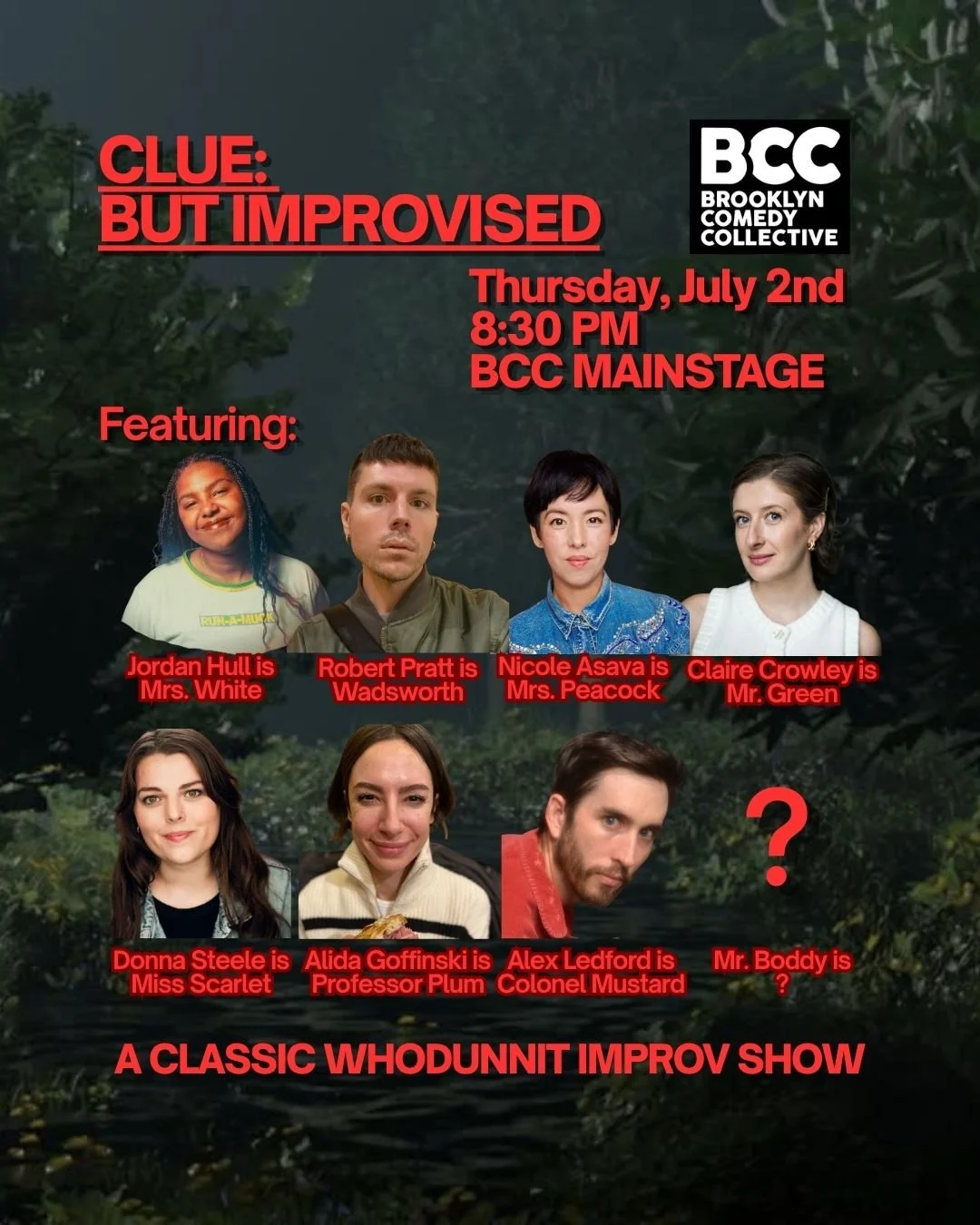 Clue: but Improvised