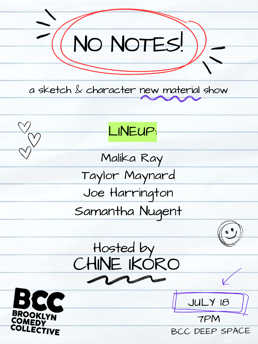 No Notes!