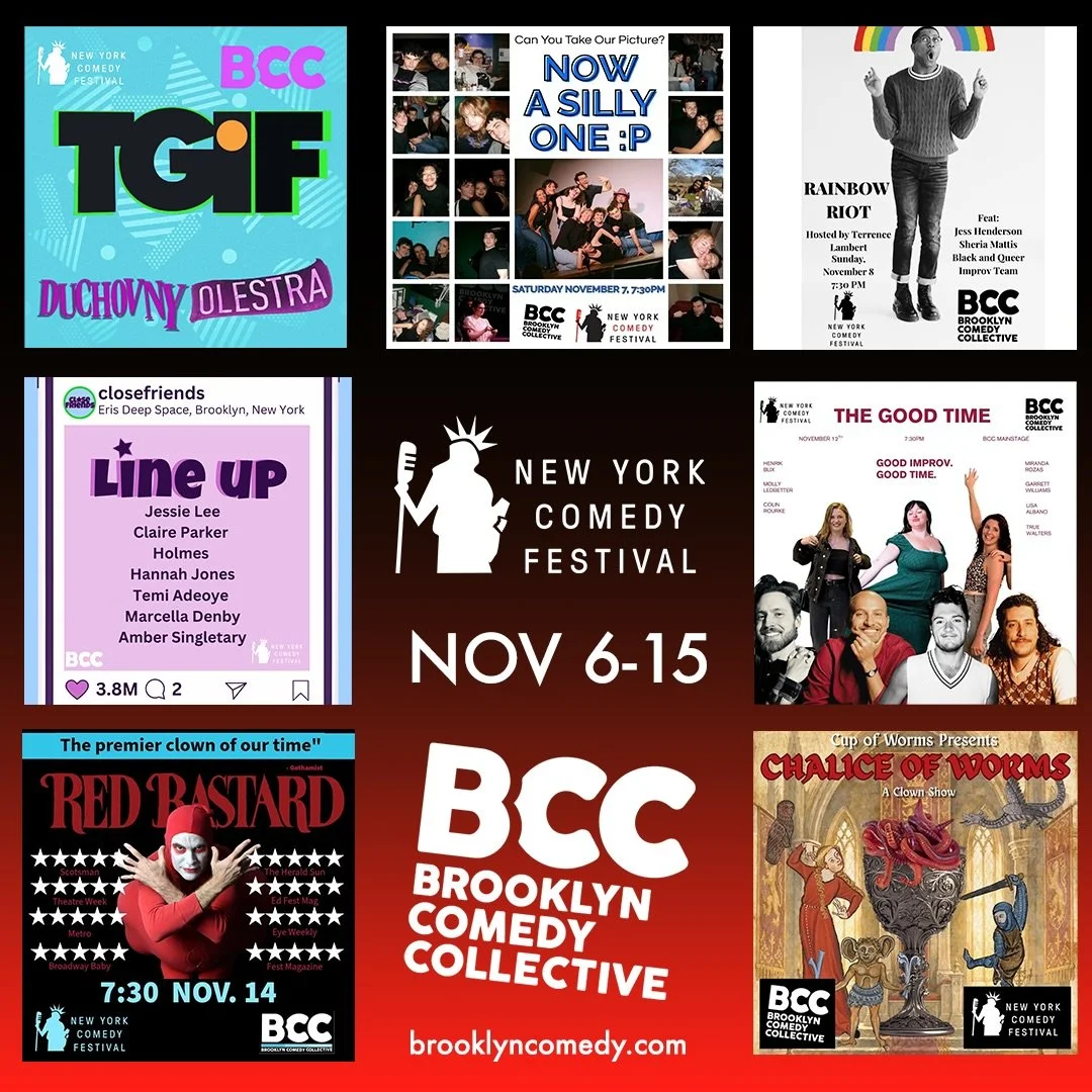 7 🐟 for Thanksgiving 🦃 
7 💍 for the dwarf kings #LoTR
7 🎭 in the &lsquo;26 @nycomedyfest at BCC
7 is a magic number. Get your 🎟️ to these premier shows with us this November! 

www.brooklyncc.com/ny-comedy-fest