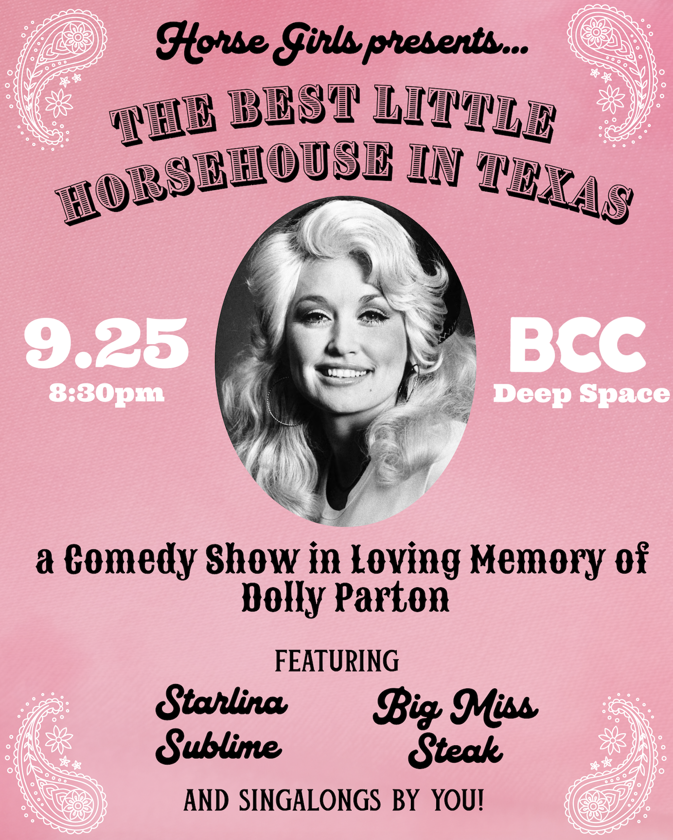 The Best Little Horsehouse in Texas: A Show In Loving Memory of Dolly Parton