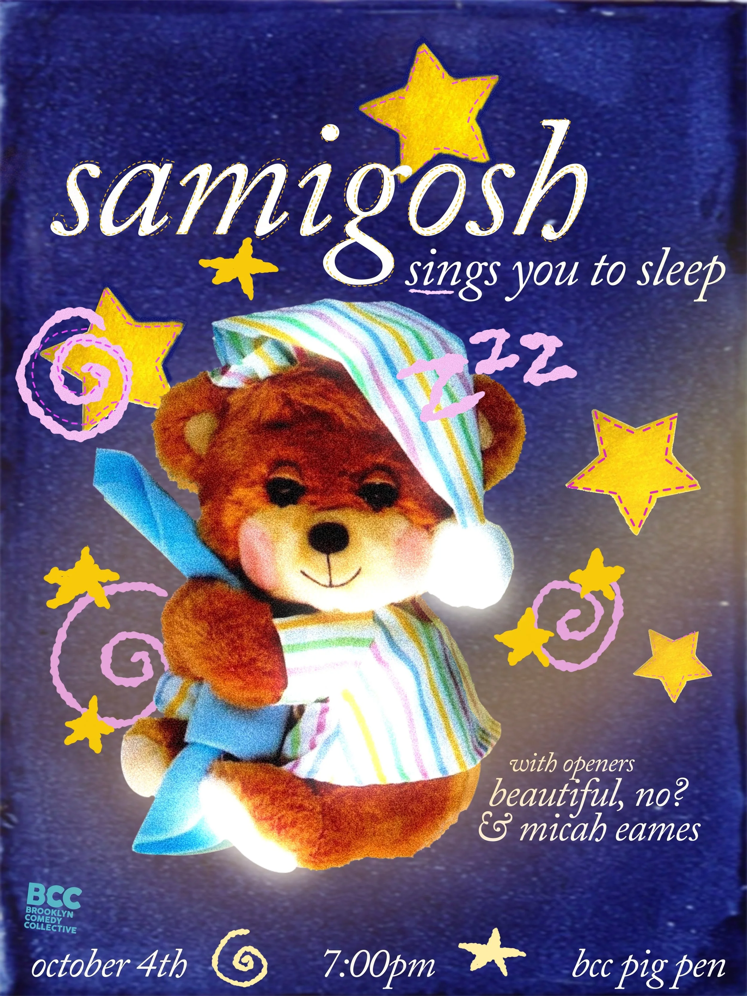 samigosh! sings you to sleep: an improvised song cycle
