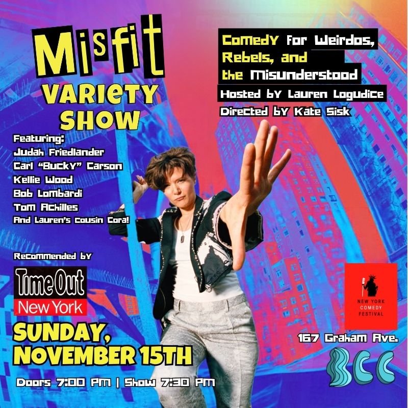 New York Comedy Festival: Misfit Variety Show - ADHD Edition