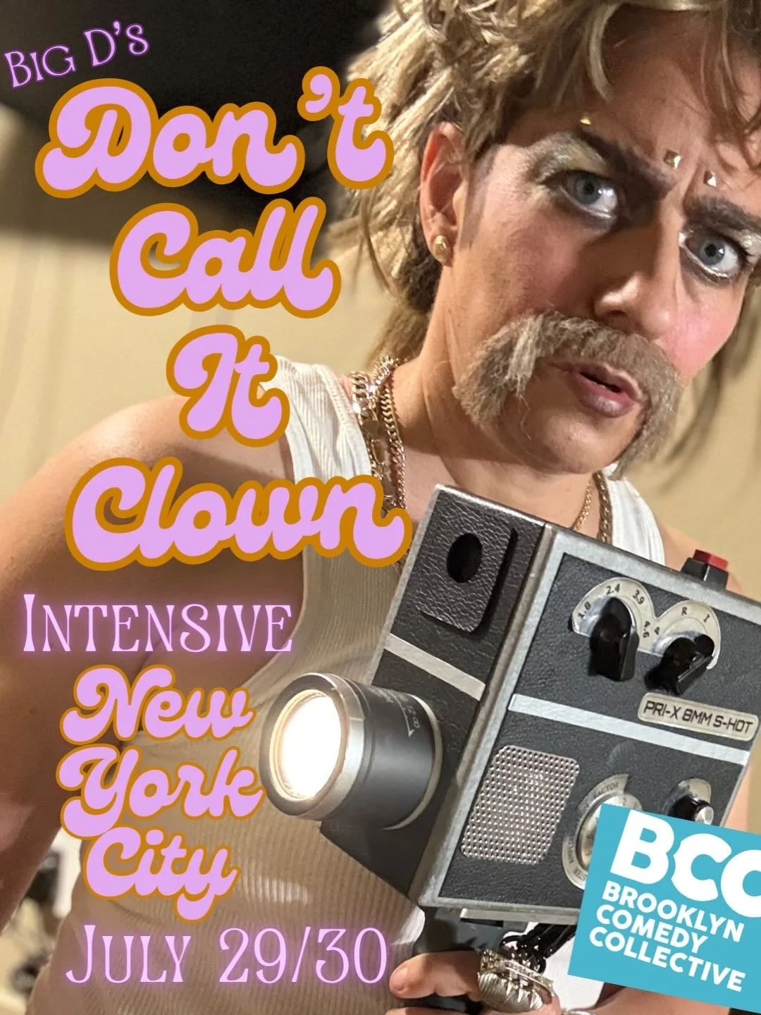 Workshop: Don’t Call It Clown (Call It Character) (July 29th & 30th)