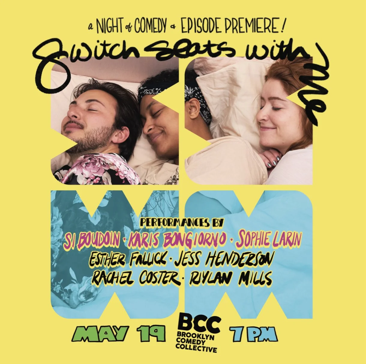 Switch Seats With Me — Brooklyn Comedy Collective (BCC)