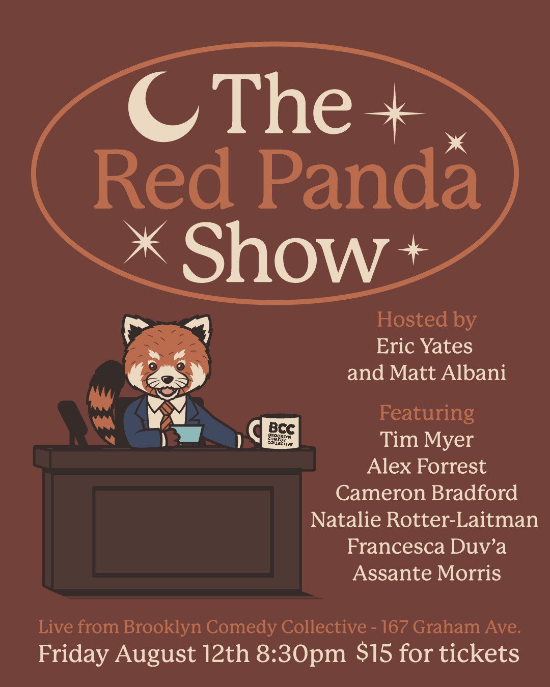 The Red Panda Show — Brooklyn Comedy Collective (BCC)