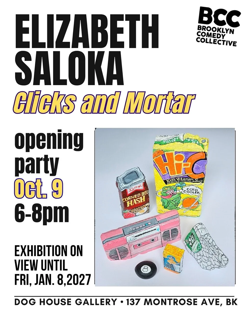 Elizabeth Saloka at the Dog House Gallery
