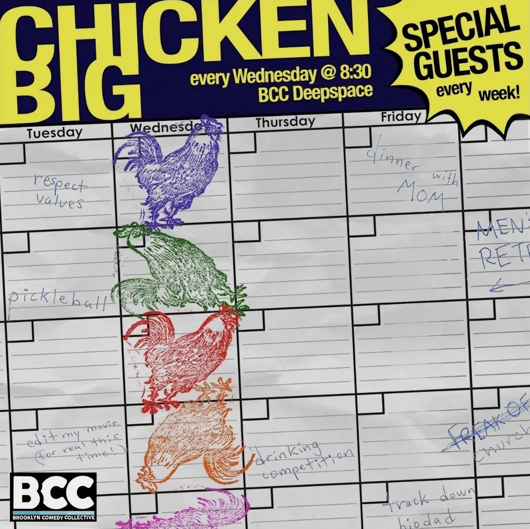 Chicken Big Weekly Poster