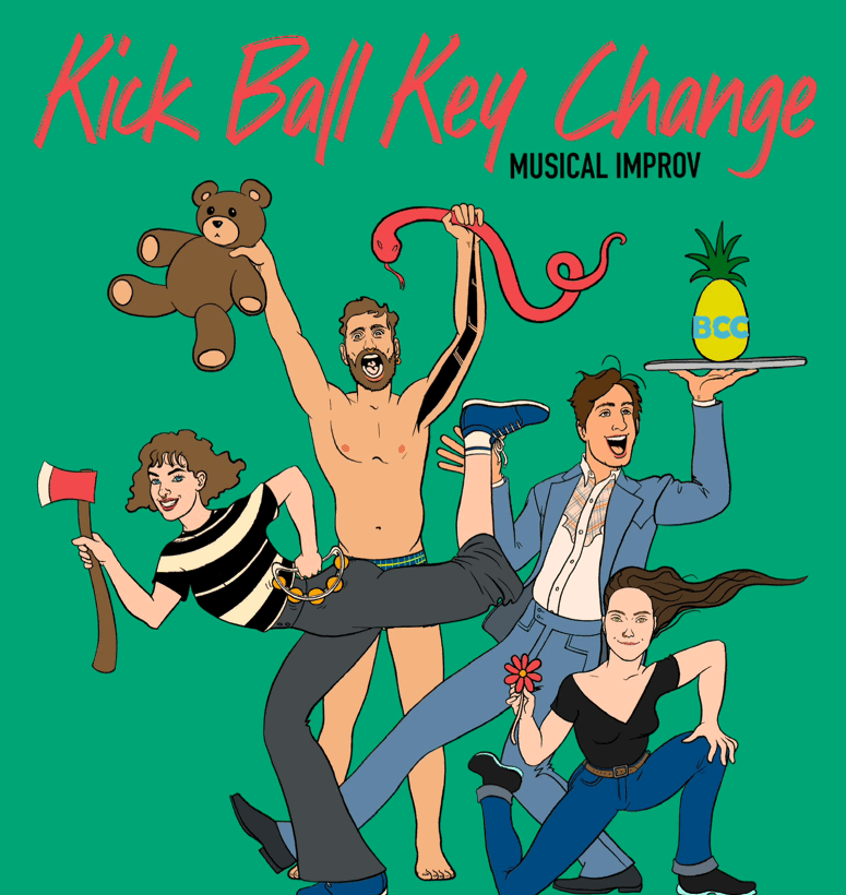 Kickball Keychange Poster