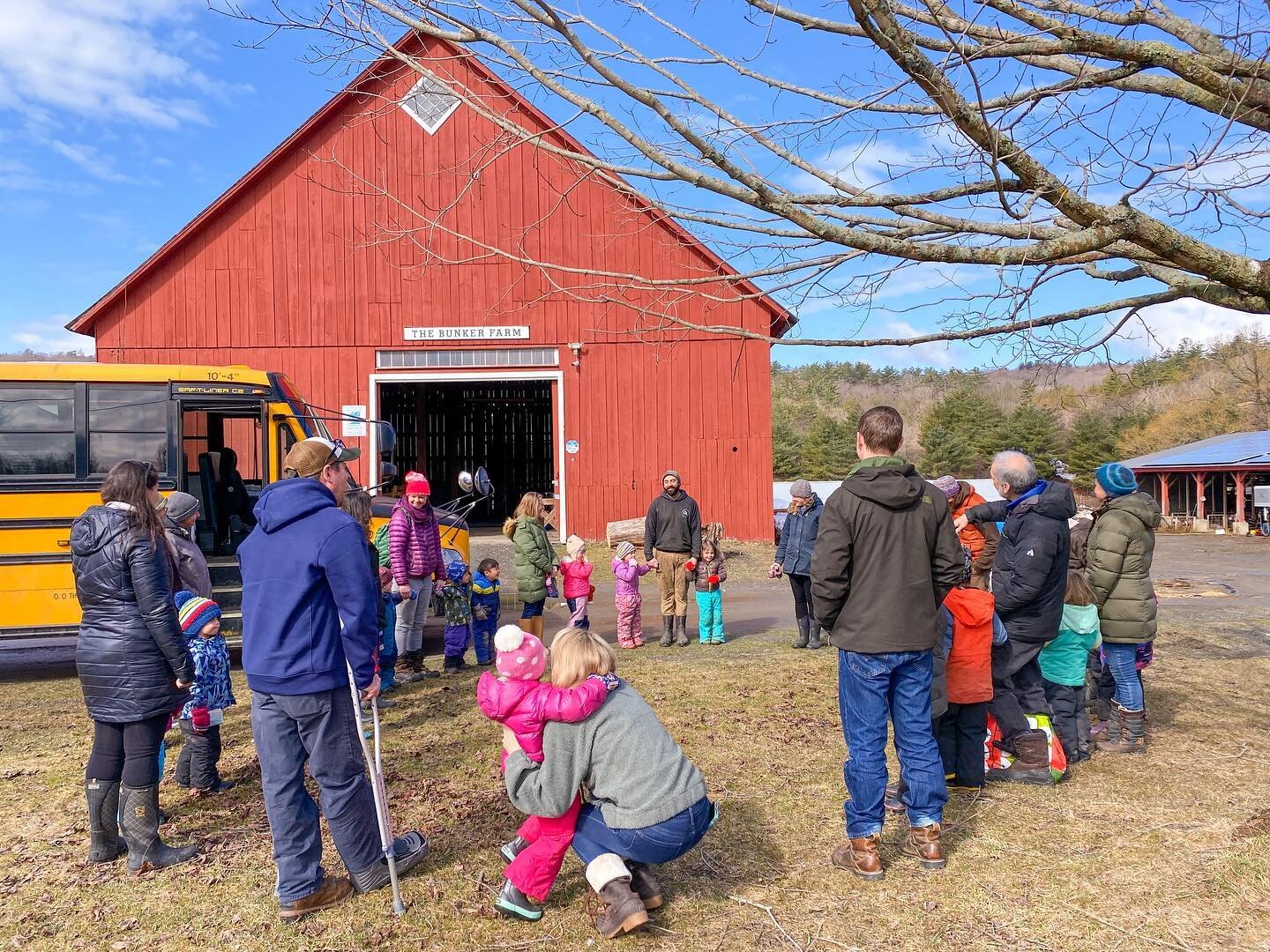 It was a very sweet morning at The Bunker Farm for our preschool and prekindergarten.