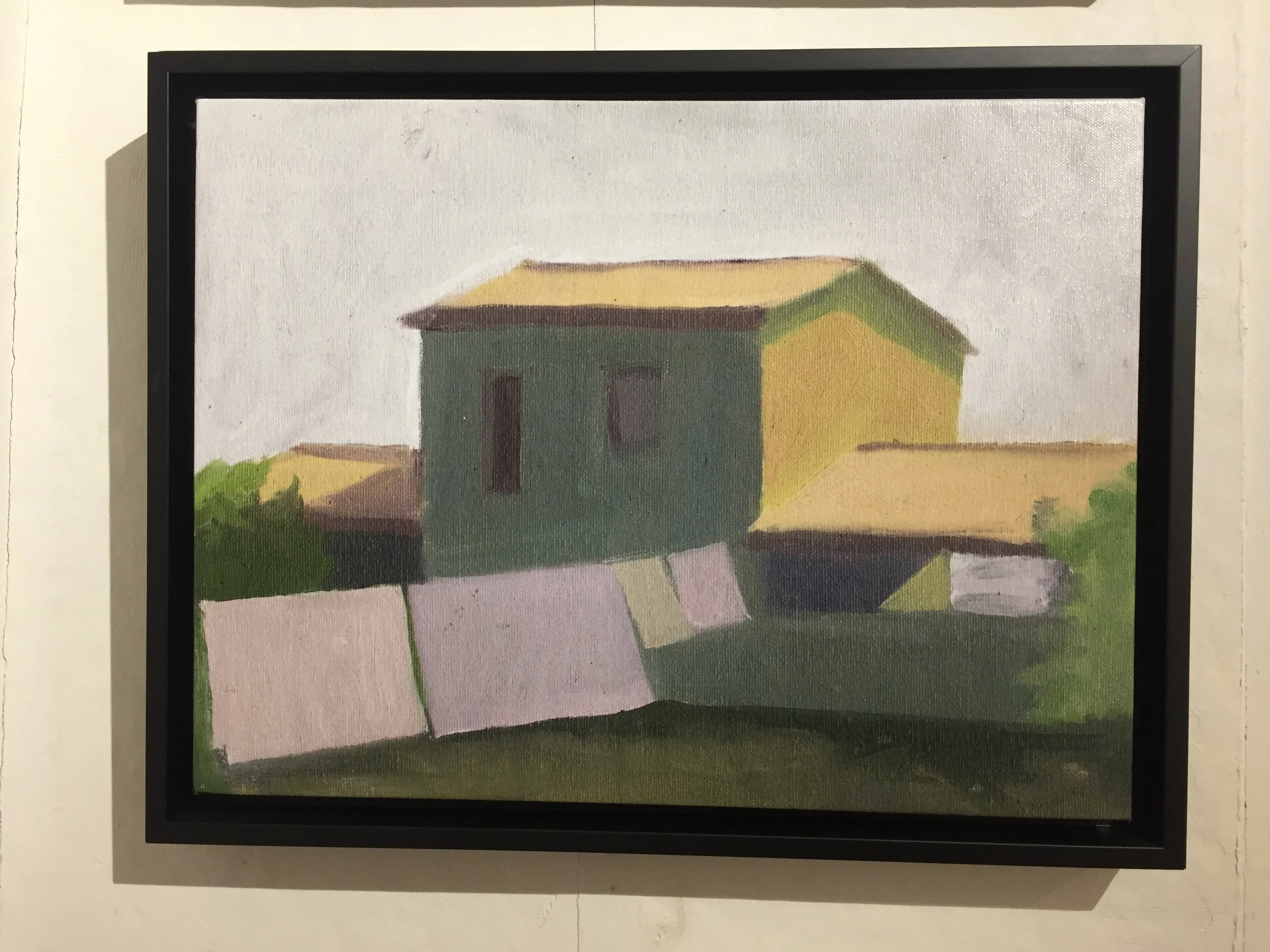Italian Landscape, Charlie Schickel, 13.5" x 17.5" 