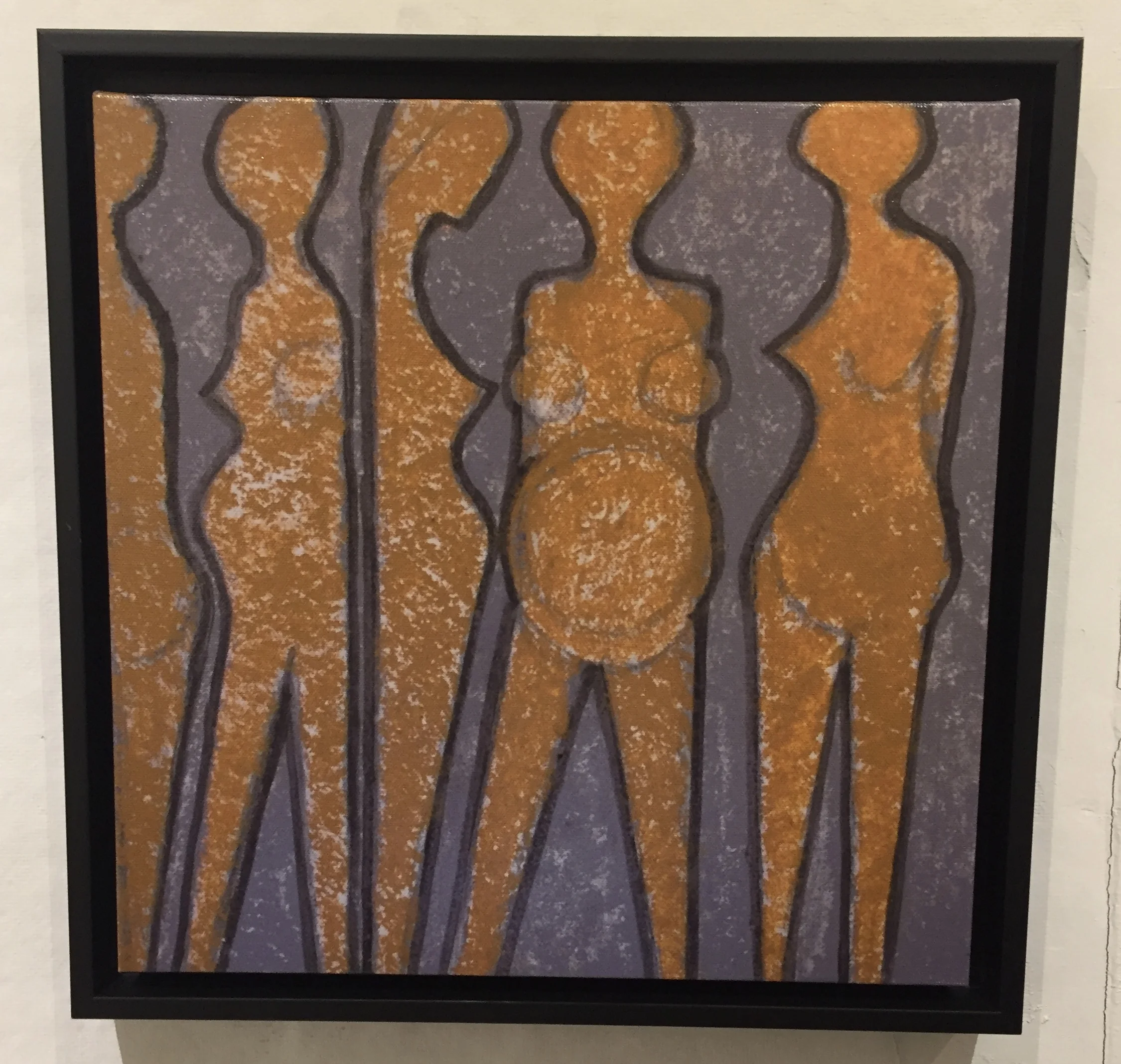 Women, William Schickel, 15.5" x 15.5"