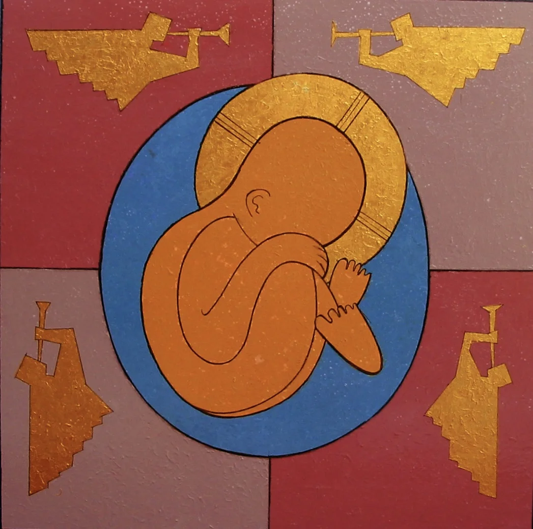 Incarnation, William Schickel, 15.5" x 15.5"