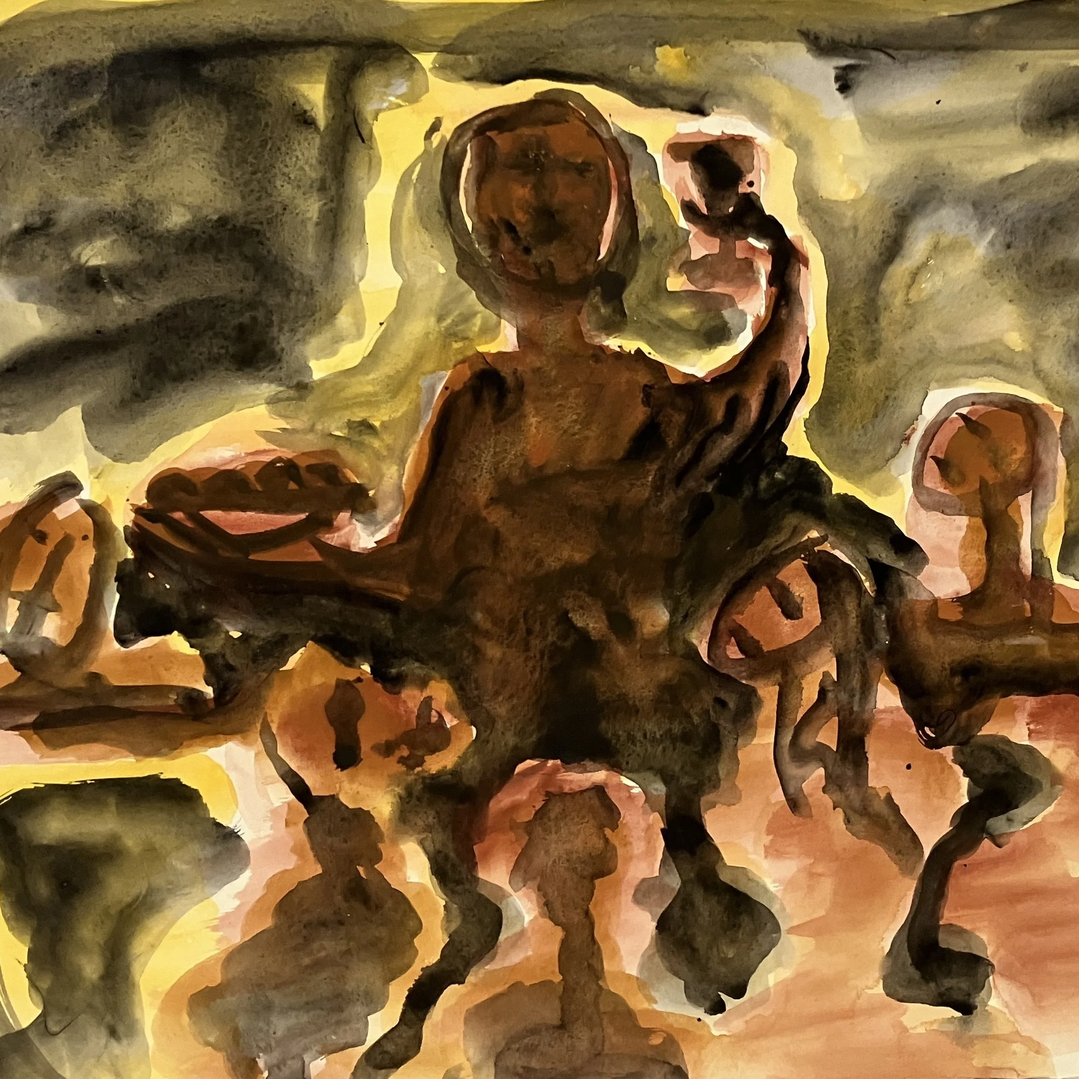 Last Supper, Color Study 2