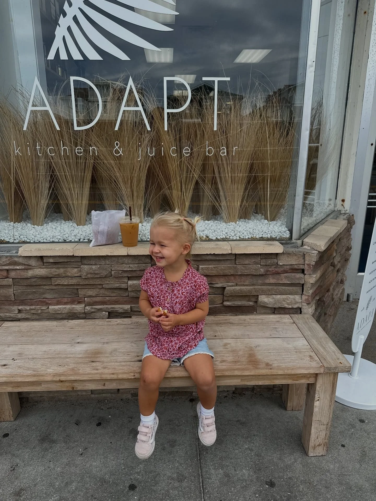 !! Cute toddler alert to get your attention !! (hope it worked). Our kitchen was closed yesterday (sorry for that inconvenience) but we&rsquo;re back to normal today mixin up all of your favorites 🍓🫐