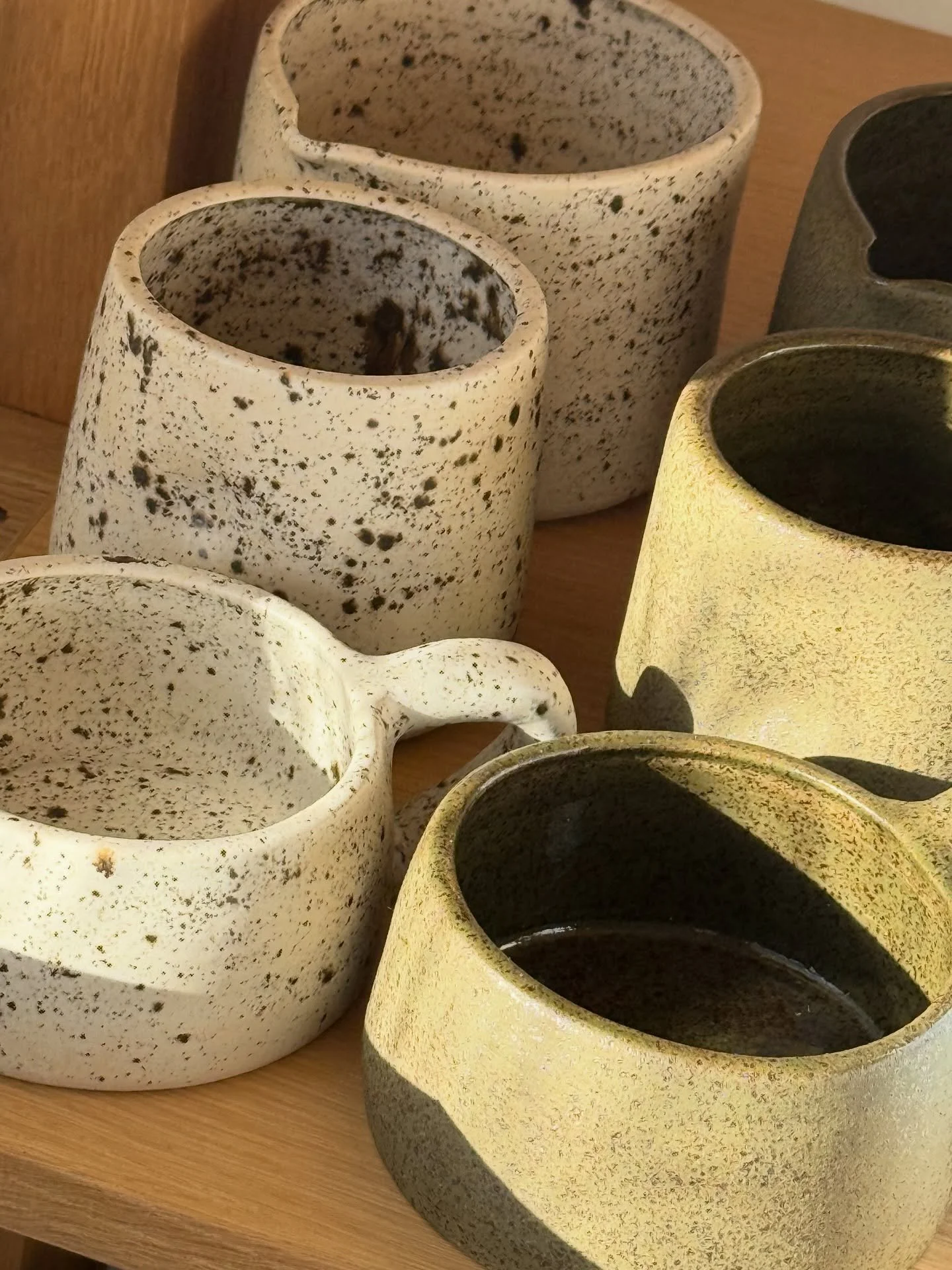 super fun new ceramics in the shop. come buy someone a present 💝