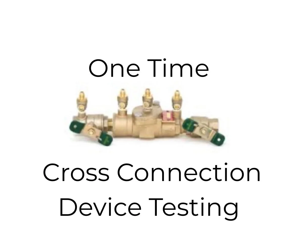 One Time Cross Connection Test (Non-Recurring)