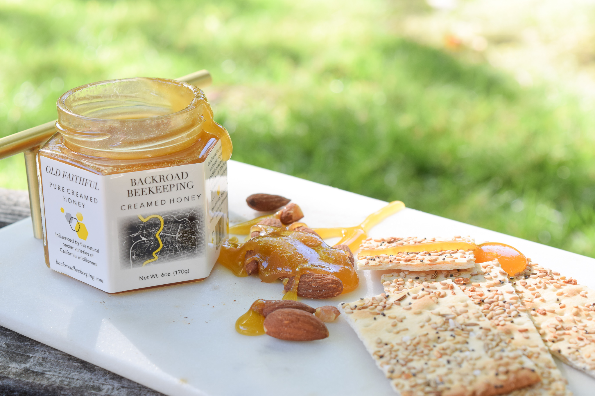 spreadable creamed honey snack