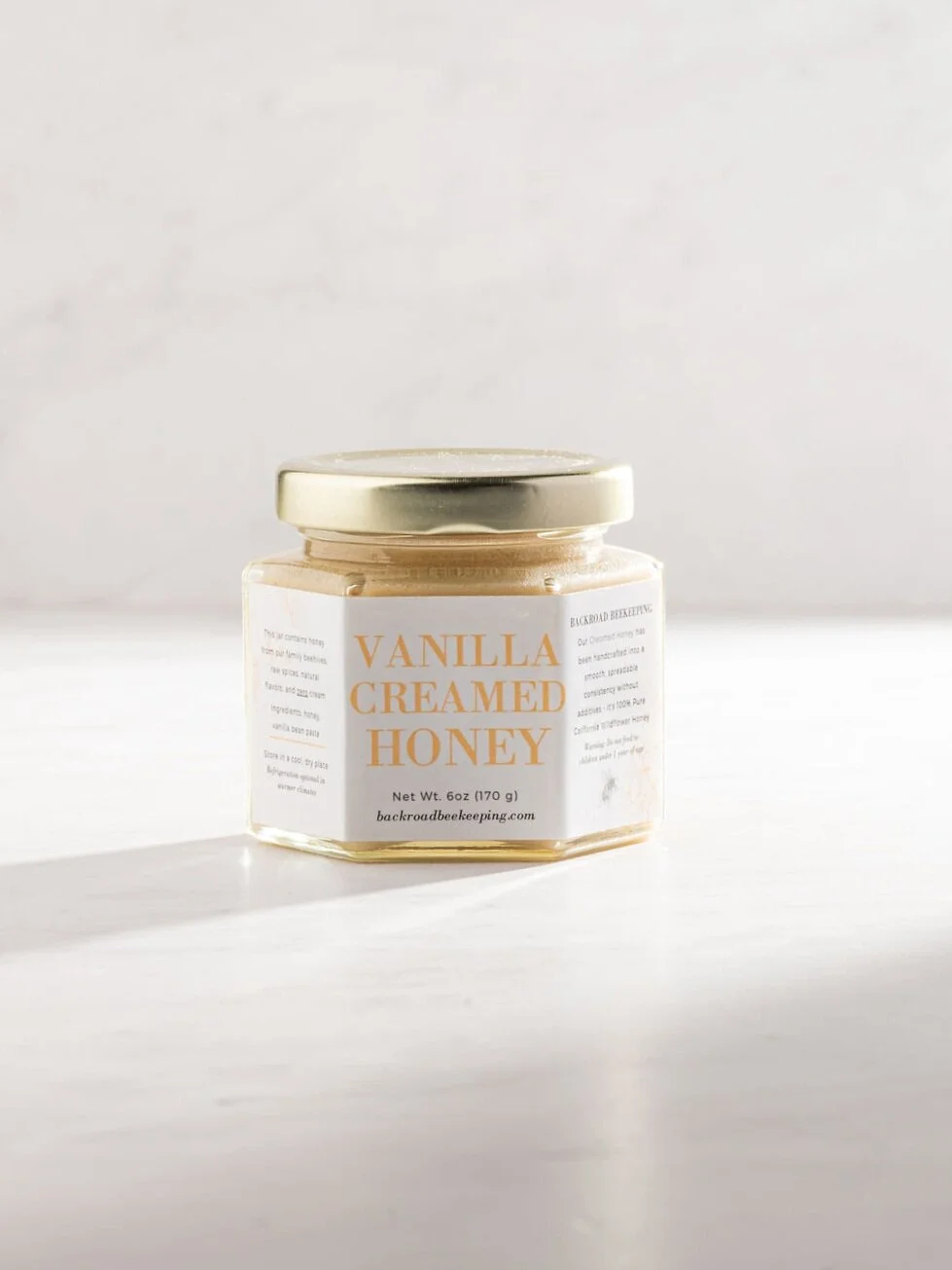 Vanilla Bean Creamed Honey