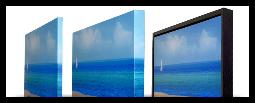 Canvas photographic prints 