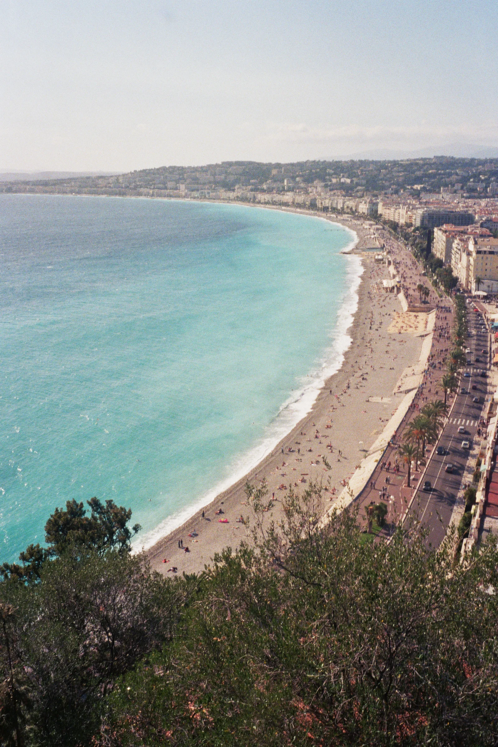 VISTA DALLA COLLINE DU CHATEAU DE NICE .jpg