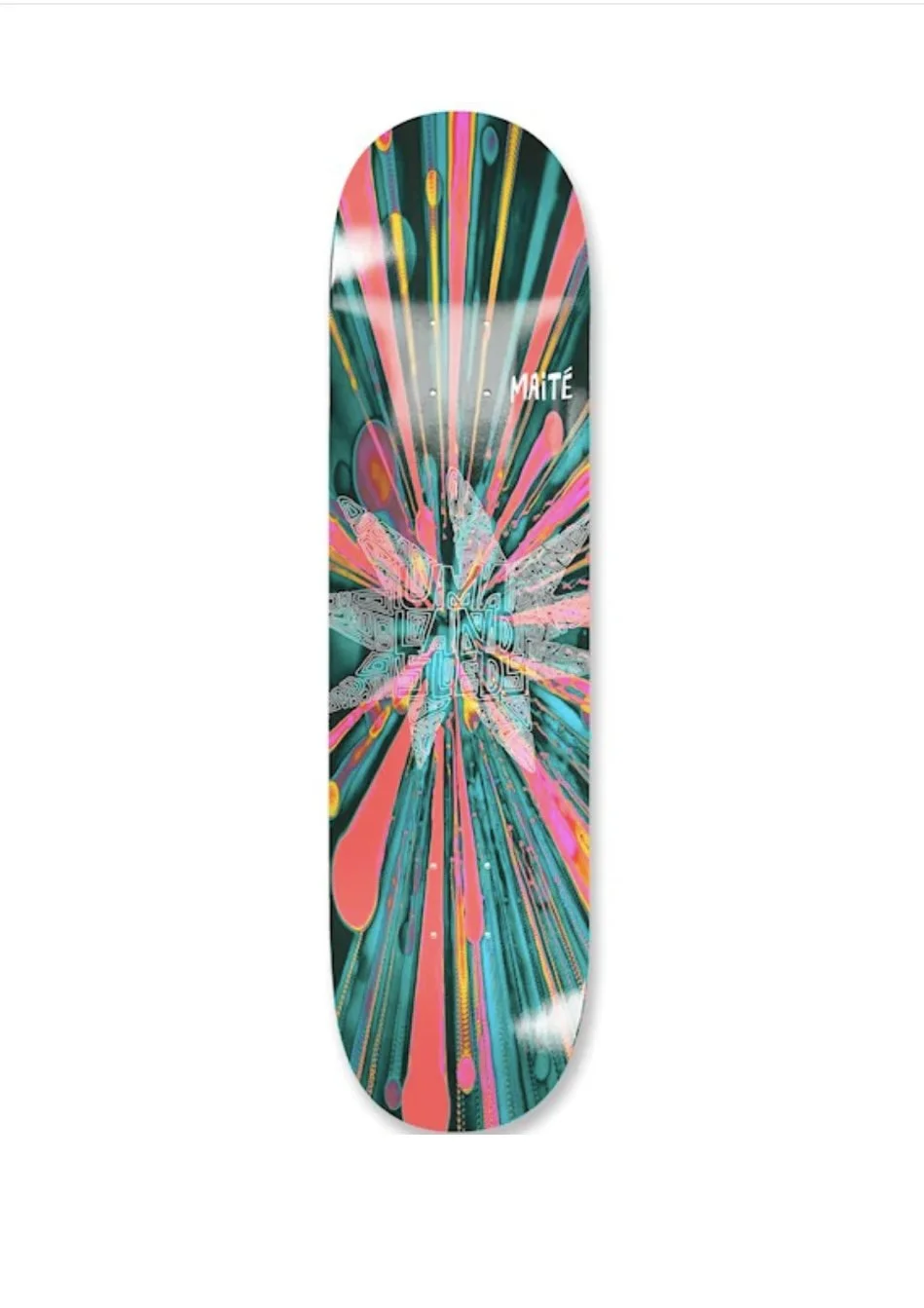 UMA Landsleds Maite Pathways Skateboard Deck 8.5