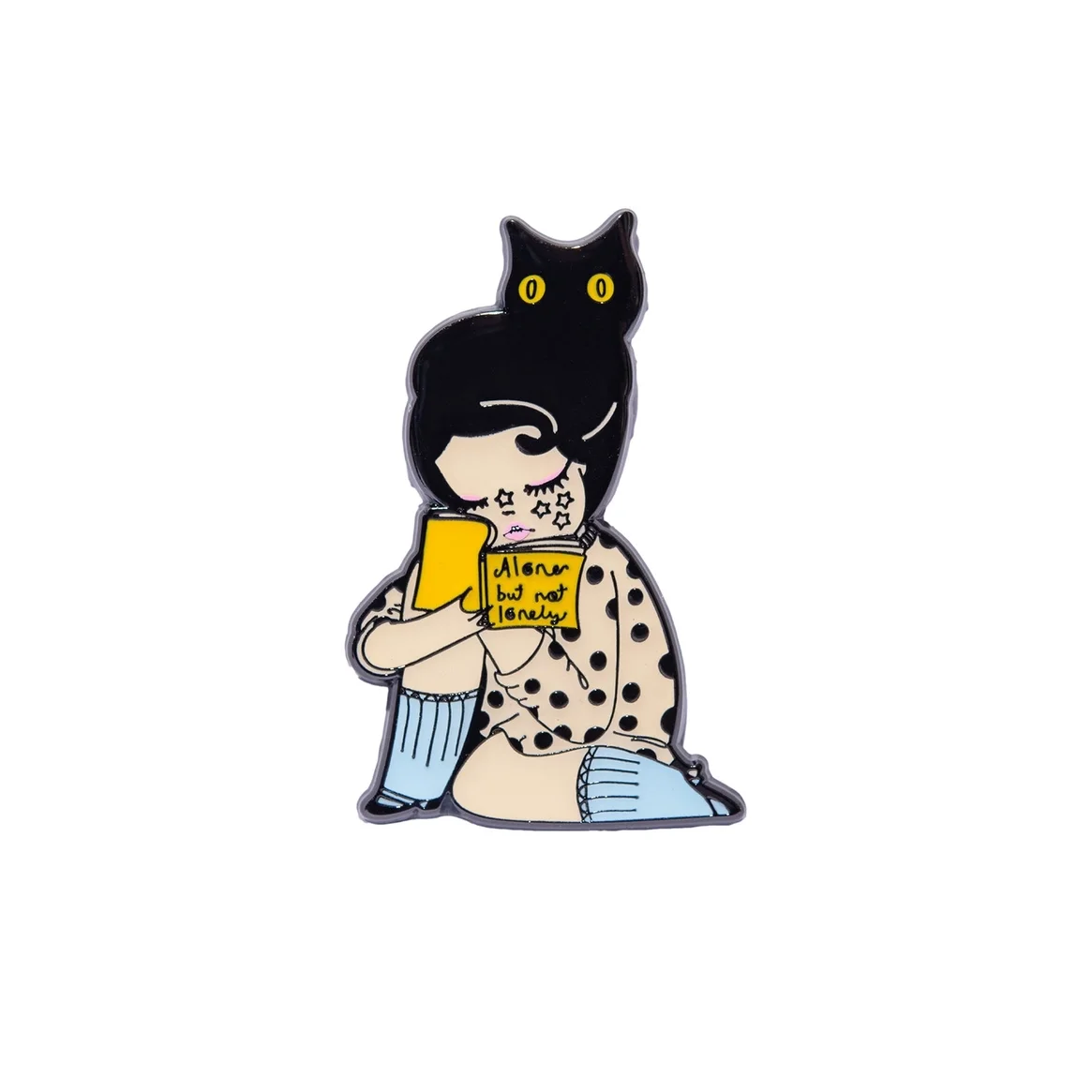 Alone But Not Lonely Pin