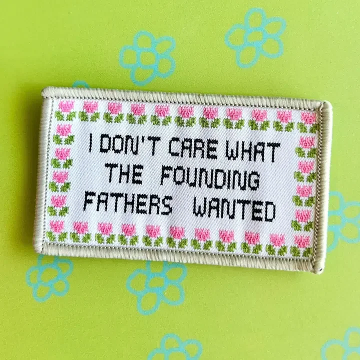 Founding Fathers Iron-On Patch