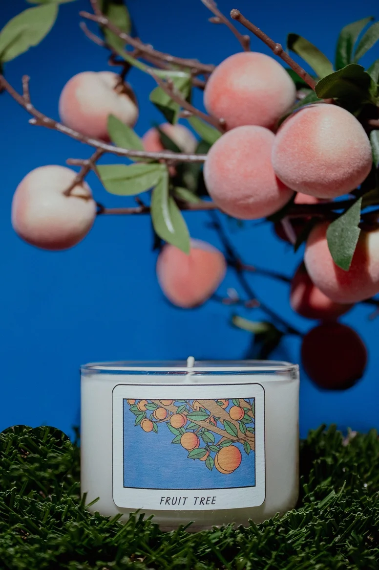 Fruit Tree / Apricot Mini Candle