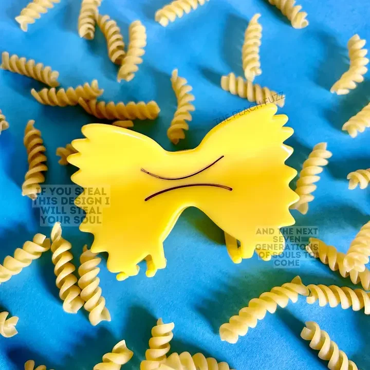 Farfalle Pasta Hair Claw
