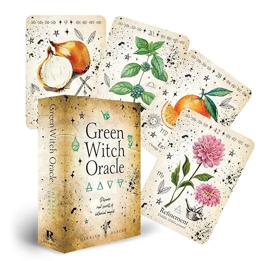 Green Witch Oracle Cards by Cheralyn Darcey