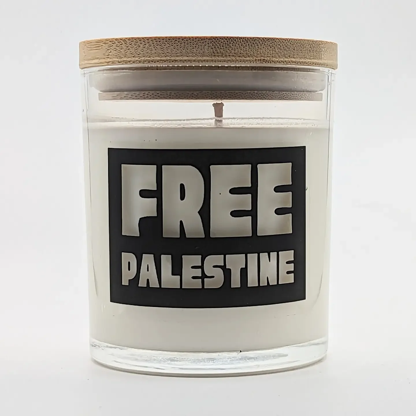 Free Palestine Candle