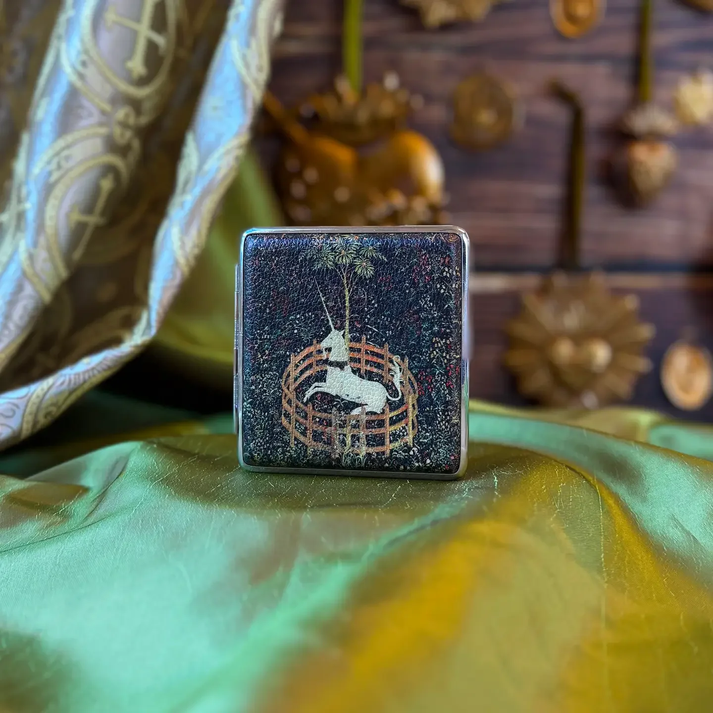 Medieval Tapestry Cig Case