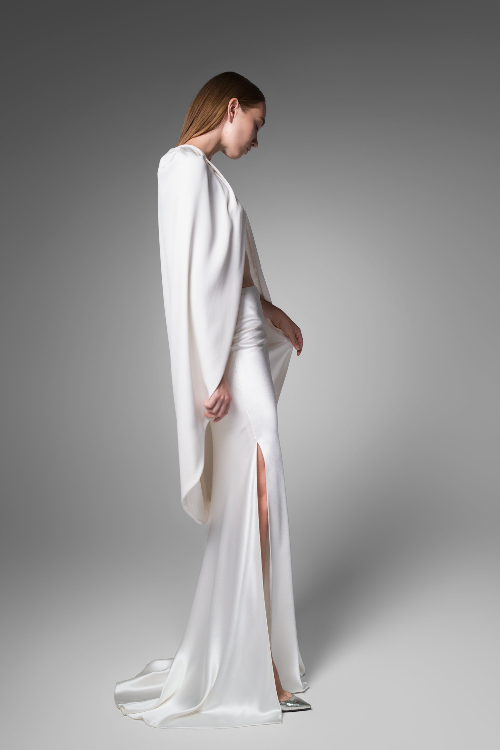 ELSA CAPE | AZURE SKIRT