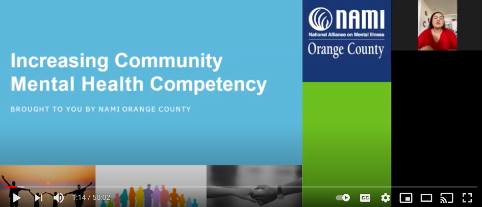 Increasing Community Mental Health Competency