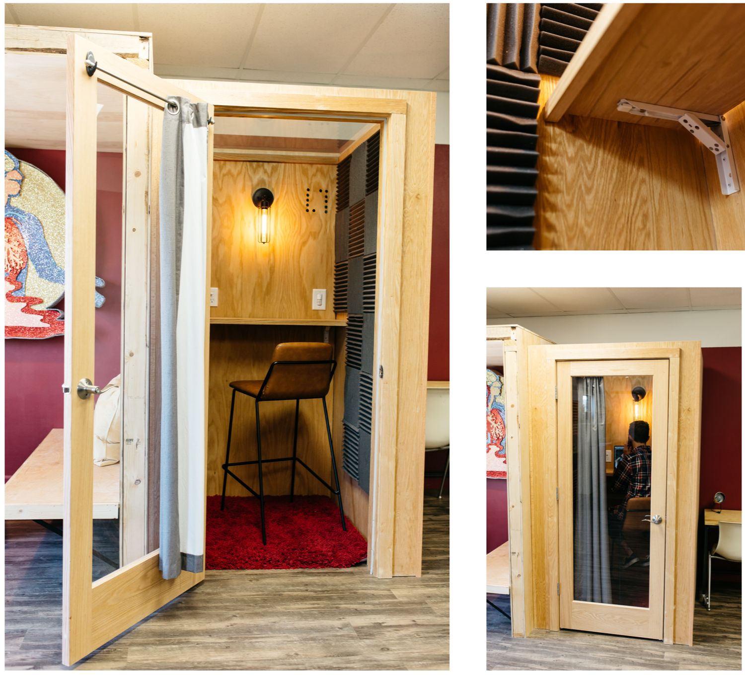 Coworking Phone Booth Blueprints Diy Coworking Coworking Phone Booth Blueprints Diy Coworking