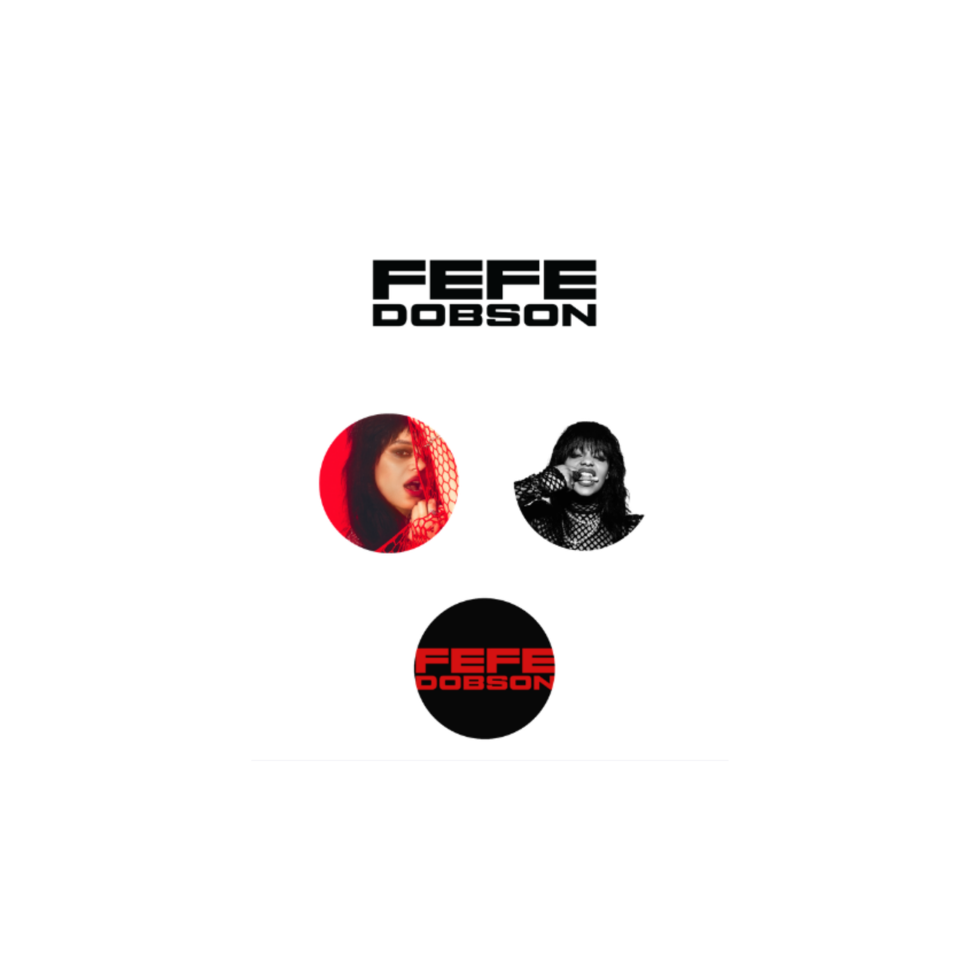 Fefe Dobson 1-inch Button Set